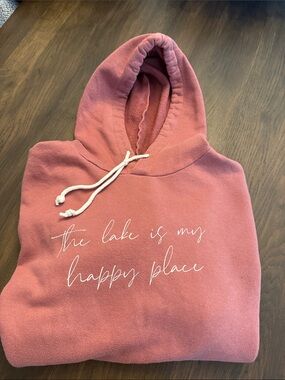 ambition Dusty Rose Fleece-Lined Hoodie